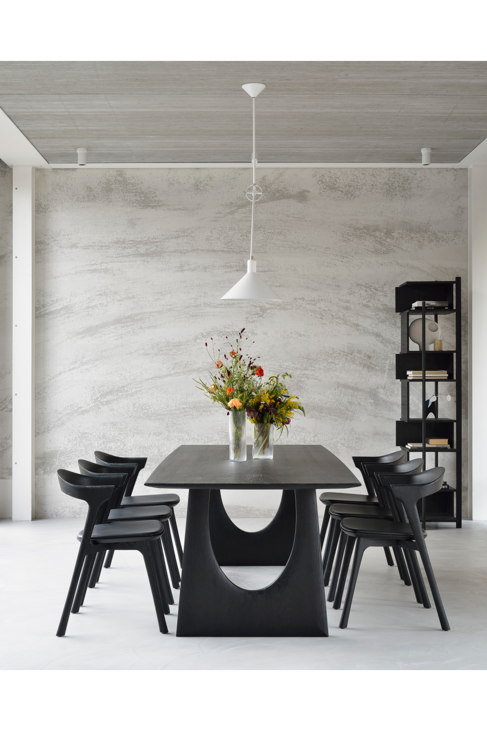 Black Oak Modern Dining Table | Ethnicraft Geometric | Oroa.com