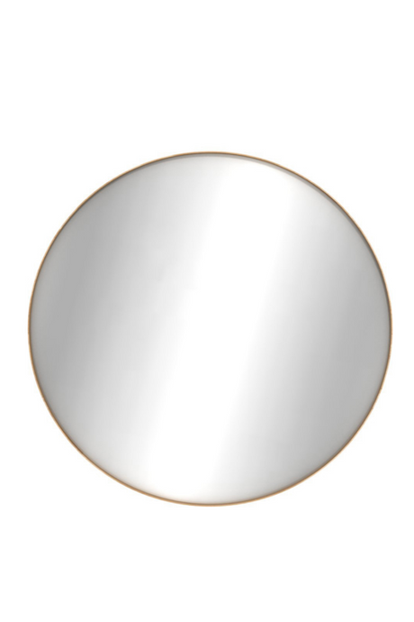 Oak Round Wall Mirror | Ethnicraft Layers | OROA TRADE