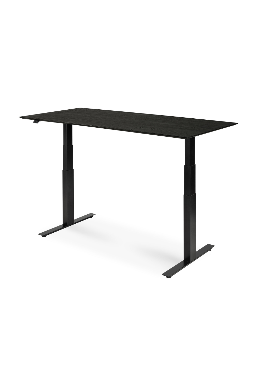 Oak Adjustable Desk L | Ethnicraft Bok | Oroa.com
