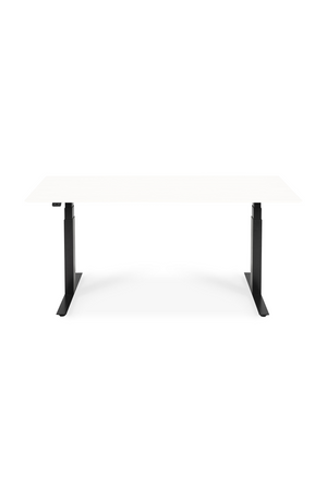 Oak Adjustable Desk L | Ethnicraft Bok | Oroa.com