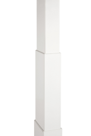 White Metal Adjustable Desk Base | Ethnicraft Bok | Oroa.com