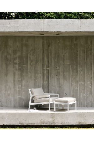 Aluminum Outdoor Lounge Chair | Ethnicraft Jack | Oroa.com