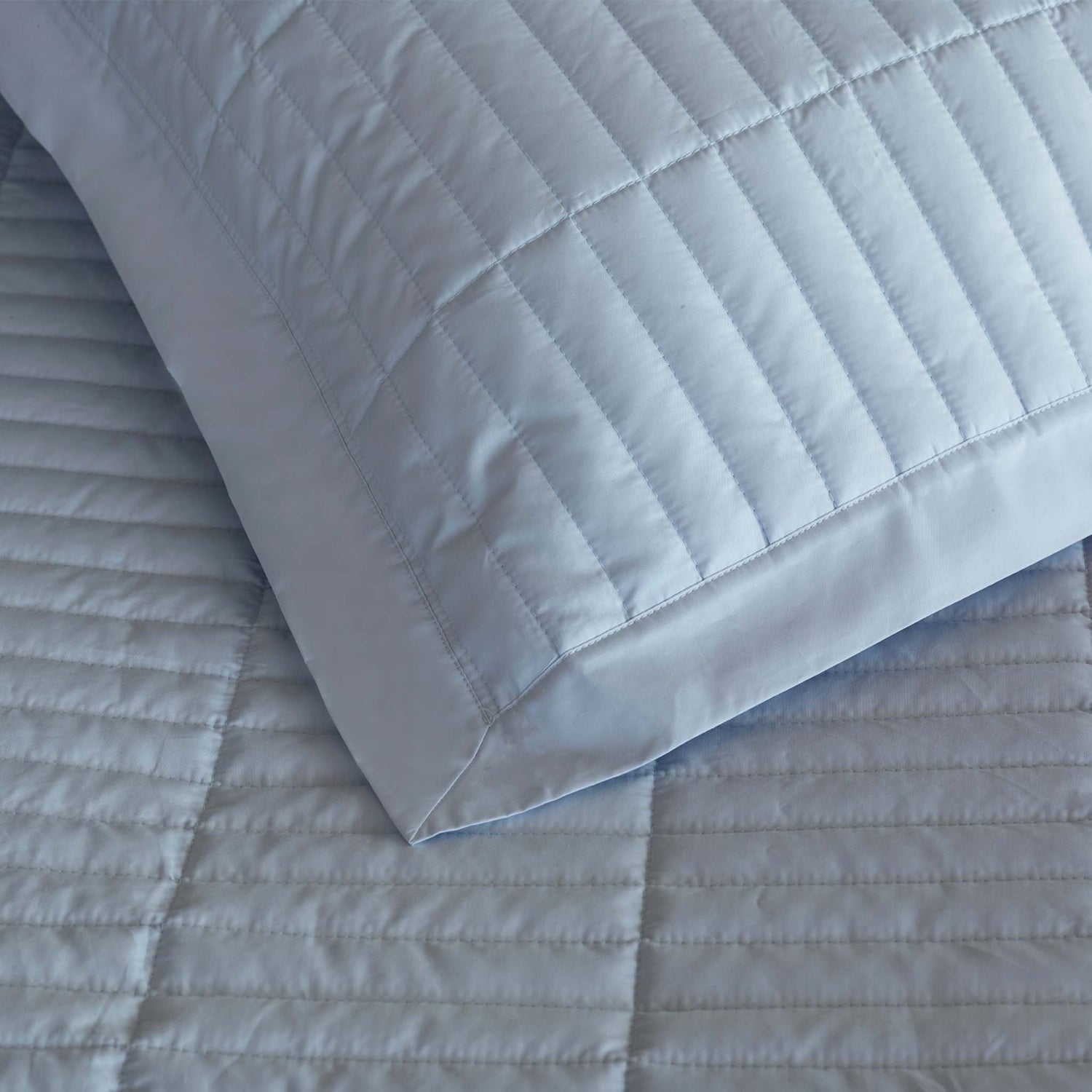 400TC Percale Quilted Sham Set | Amalia Home Fresco | Oroa.com