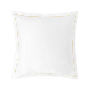 800TC Percale Bordered Euro Sham | Amalia Home Gardénia | Oroa.com
