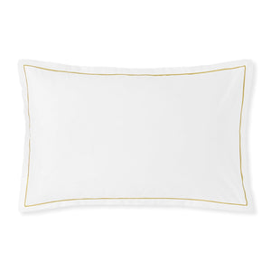 800TC Percale Bordered Sham Set | Amalia Home Gardénia | Oroa.com