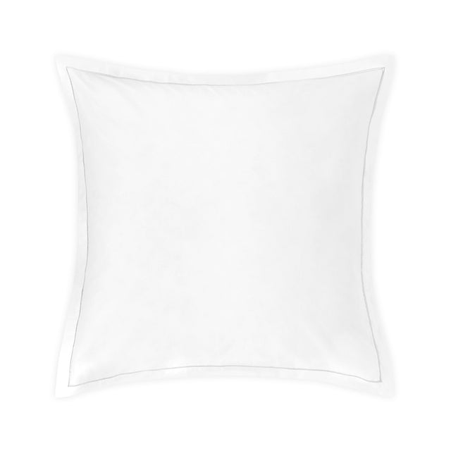800TC Percale Bordered Euro Sham | Amalia Home Gardénia | Oroa.com