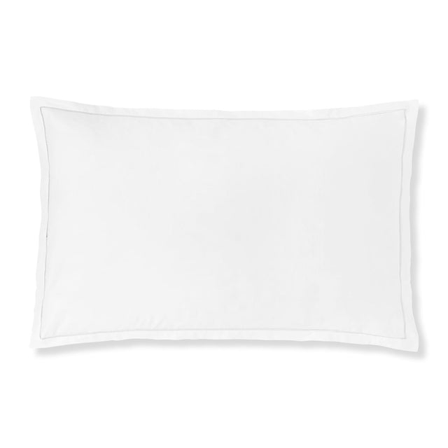 800TC Percale Bordered Sham Set | Amalia Home Gardénia | Oroa.com
