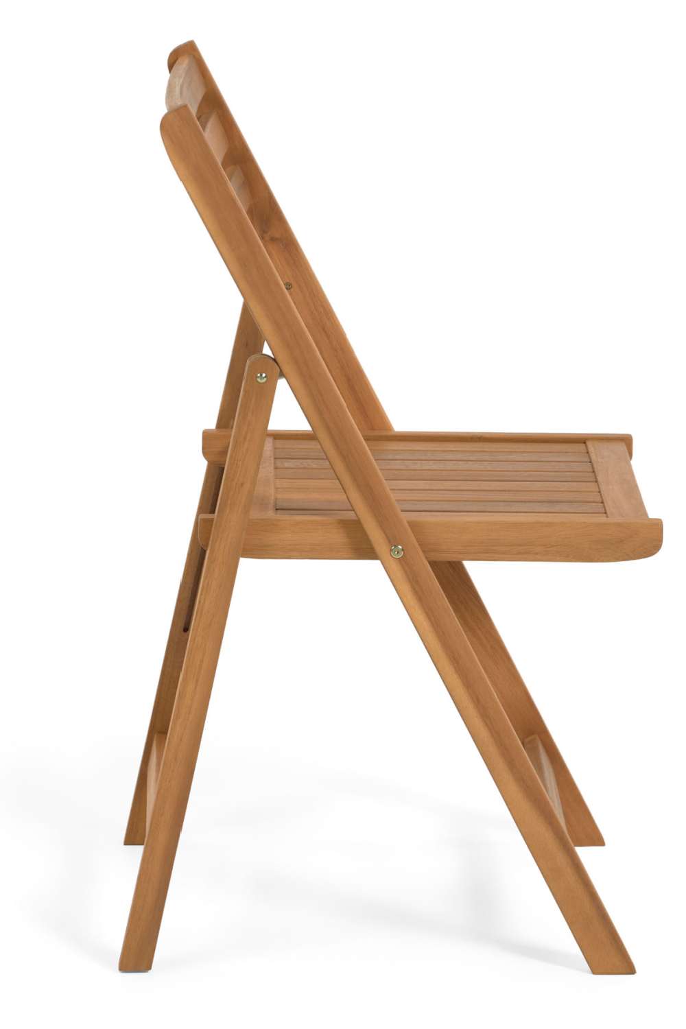 Acacia Wood Outdoor Folding Chairs (2) | La Forma Daliana | OROA.com