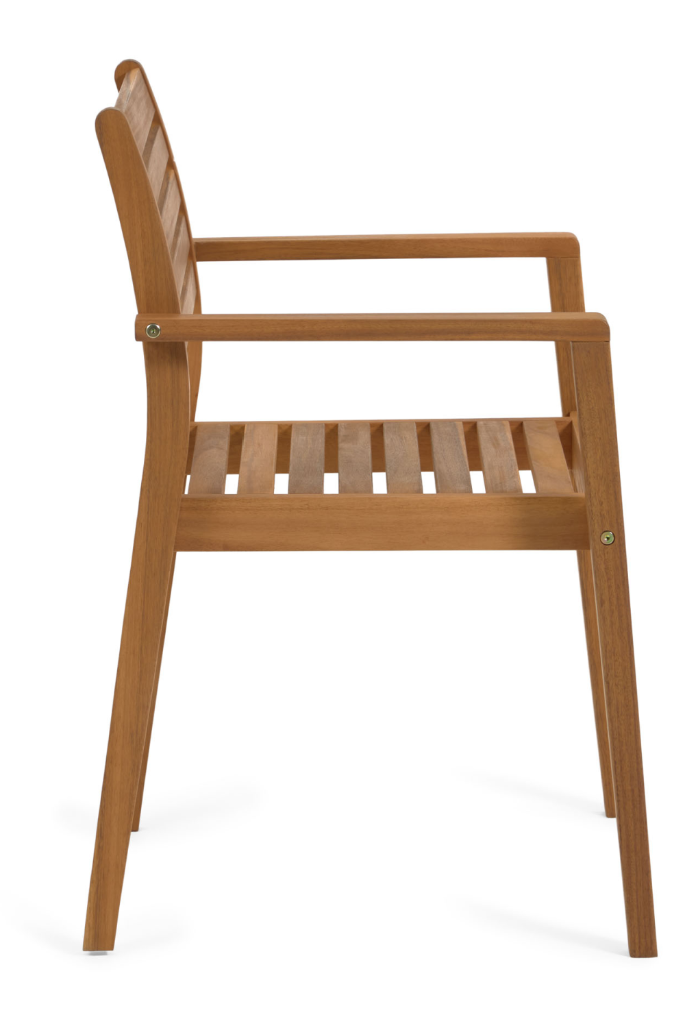 Natural Wooden Outdoor Armchairs (2) | La Forma Hanzel | Oroa.com