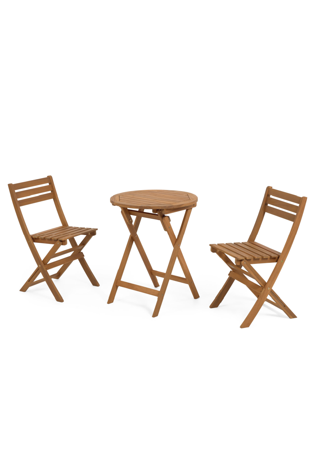 Outdoor Garden Table & 2 Folding Chairs Set | La Forma Elisia | Oroa.com