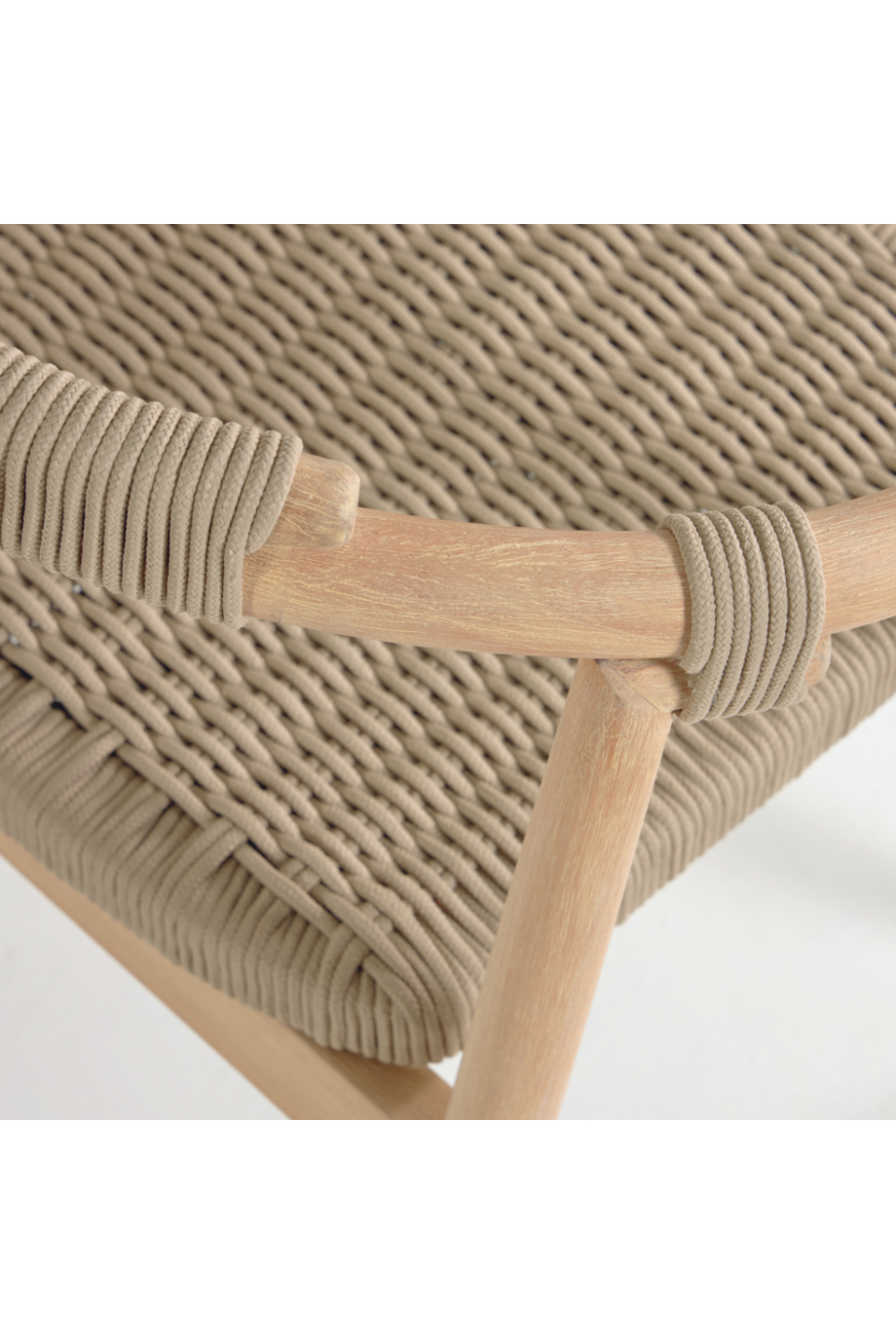 Beige Woven Outdoor Chairs (2) | La Forma Majela | OROA.com