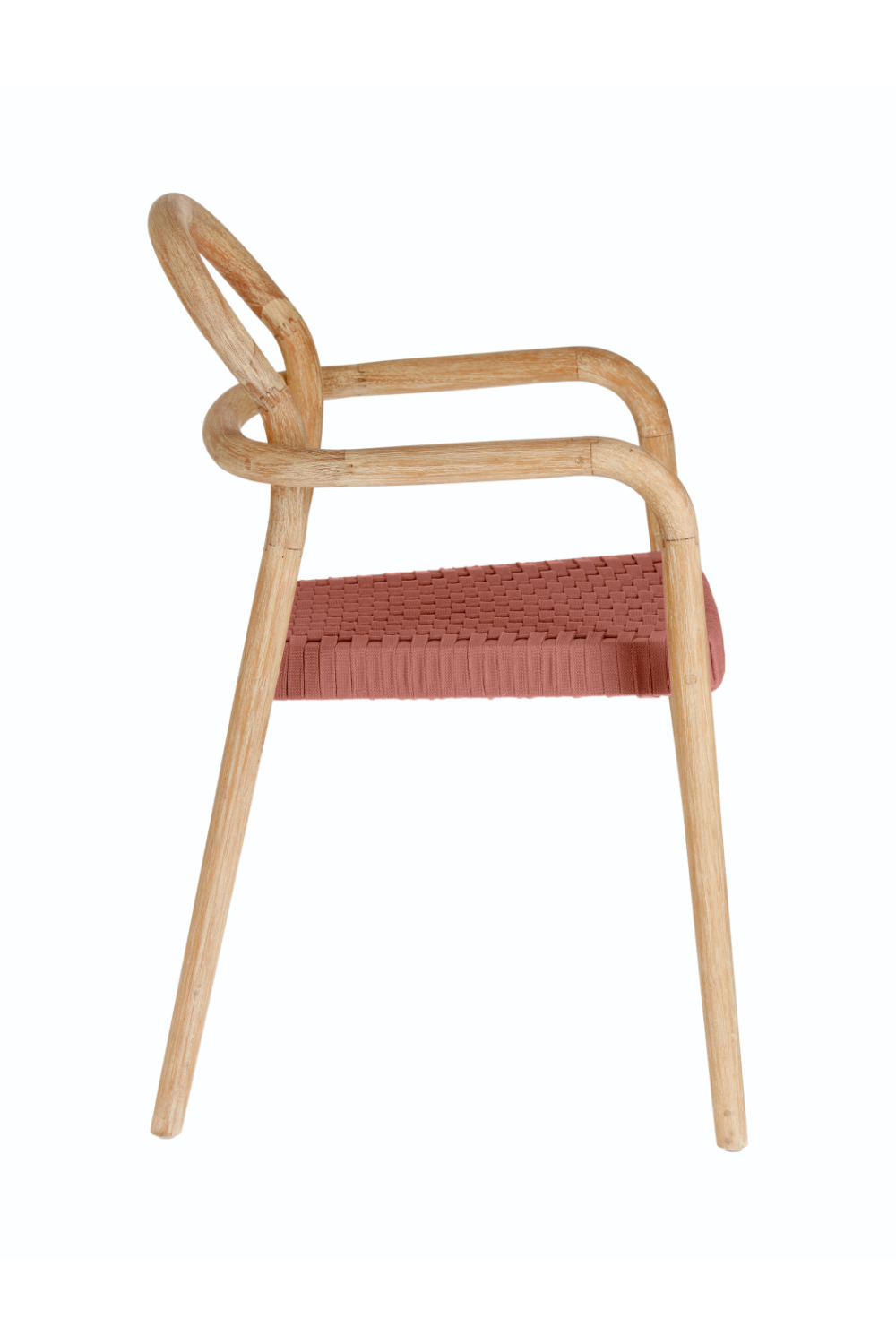 Woven Terracotta Cord Outdoor Chairs (4) | La Forma Sheryl | Oroa.com