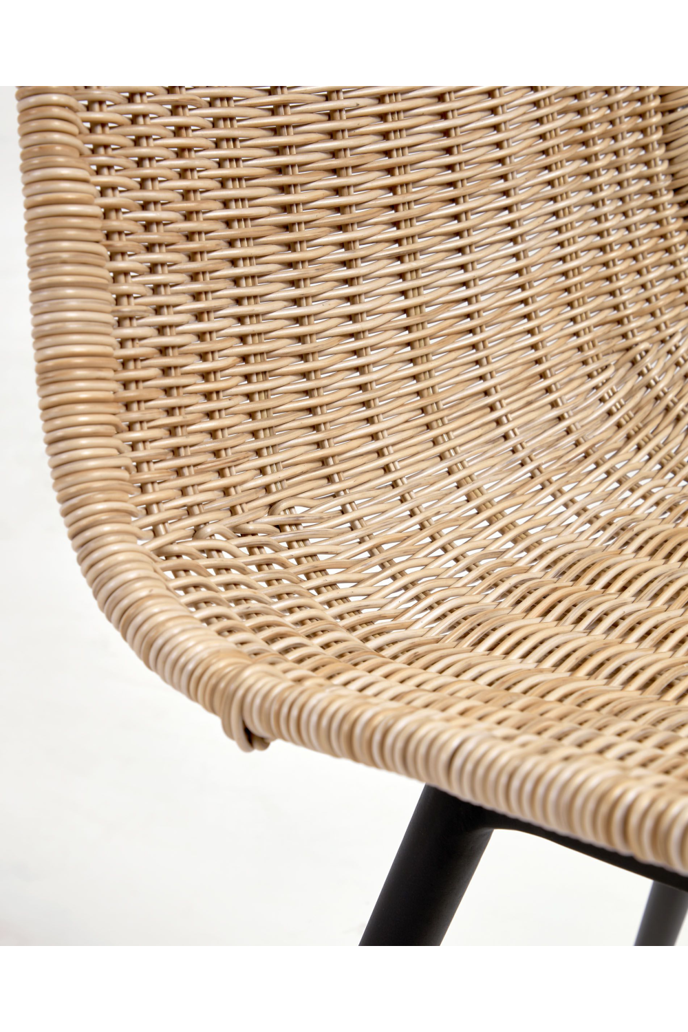 Minimalist Rattan Outdoor Chairs (4) | La Forma Equal | Oroa.com