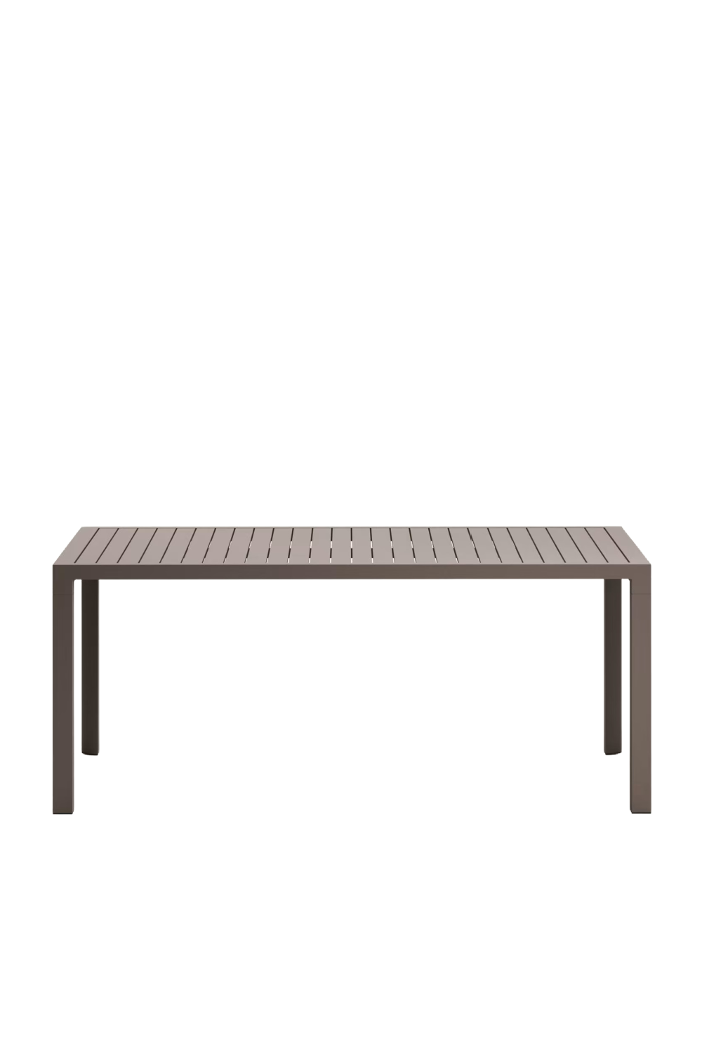Brown Aluminum Outdoor Table | La Forma Culip | Oroa.com