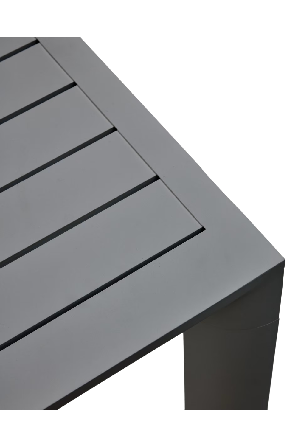Slatted Aluminum Outdoor Bar Table | La Forma Culip | Oroa.com