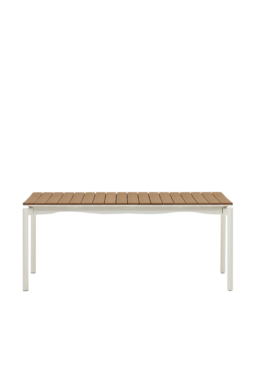 White Extendable Outdoor Table | La Forma Canyelles | Oroa.com