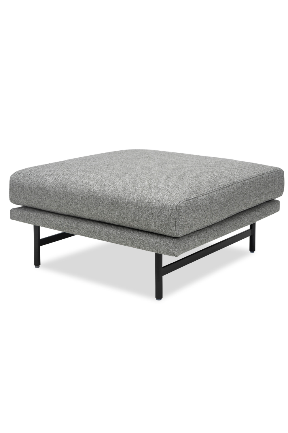 Gray Upholstered Ottoman | Liang & Eimil Mossi | Oroa.com