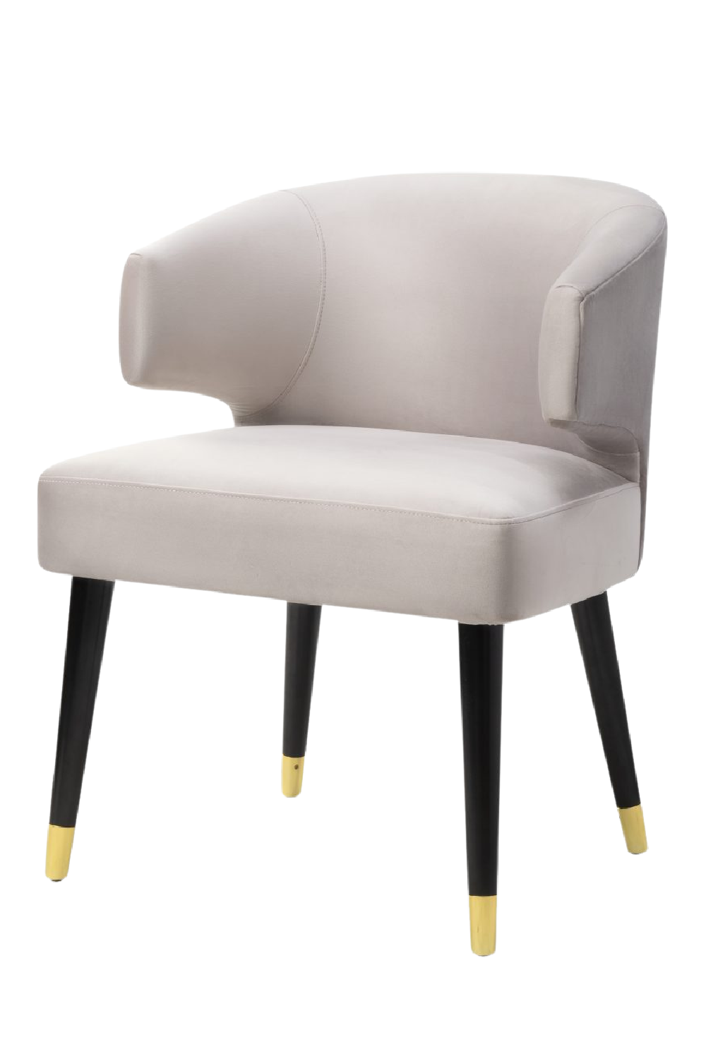 Limestone Velvet Upholstered Dining Chair | Liang & Eimil Mia | OROA