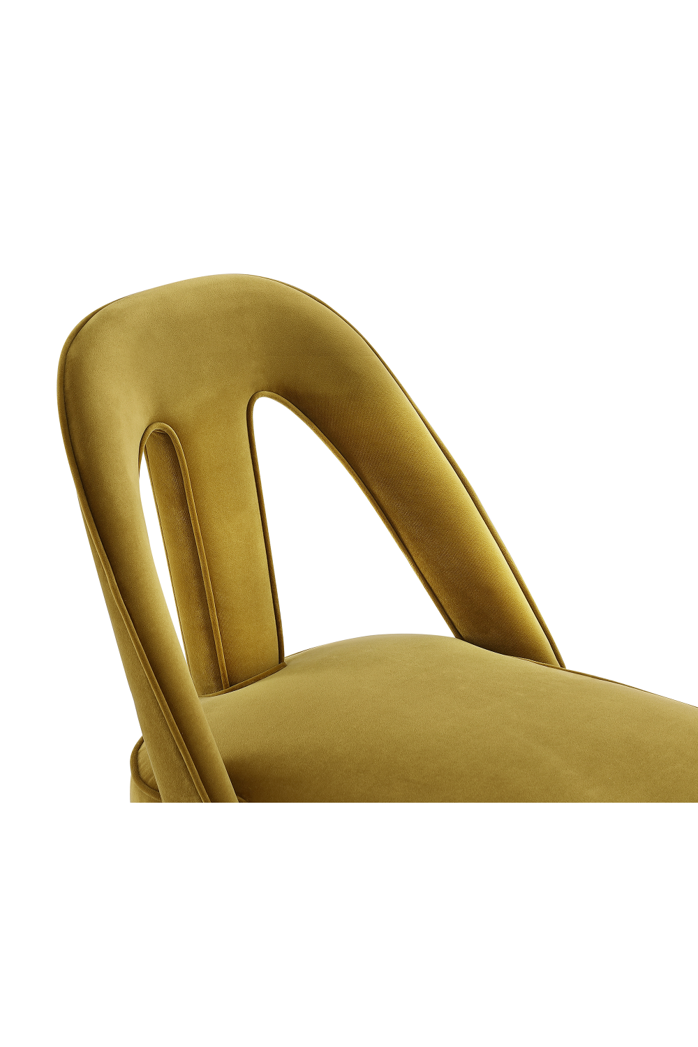Mustard Velvet Dining Chair | Liang & Eimil Pigalle  | Oroa.com
