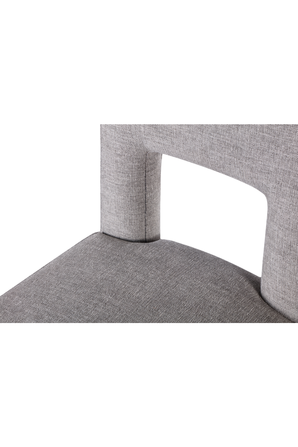 Gray Linen Upholstred Dining Chair | Liang and Eimil Venice | OROA