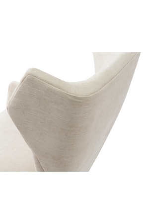 Beige Wingback Accent Chair | Liang & Eimil Vendome | OROA.com