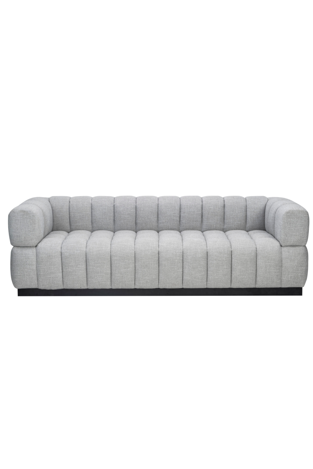 Light Gray Velvet Tufted Sofa | Liang & Eimil Marat | Oroa.com