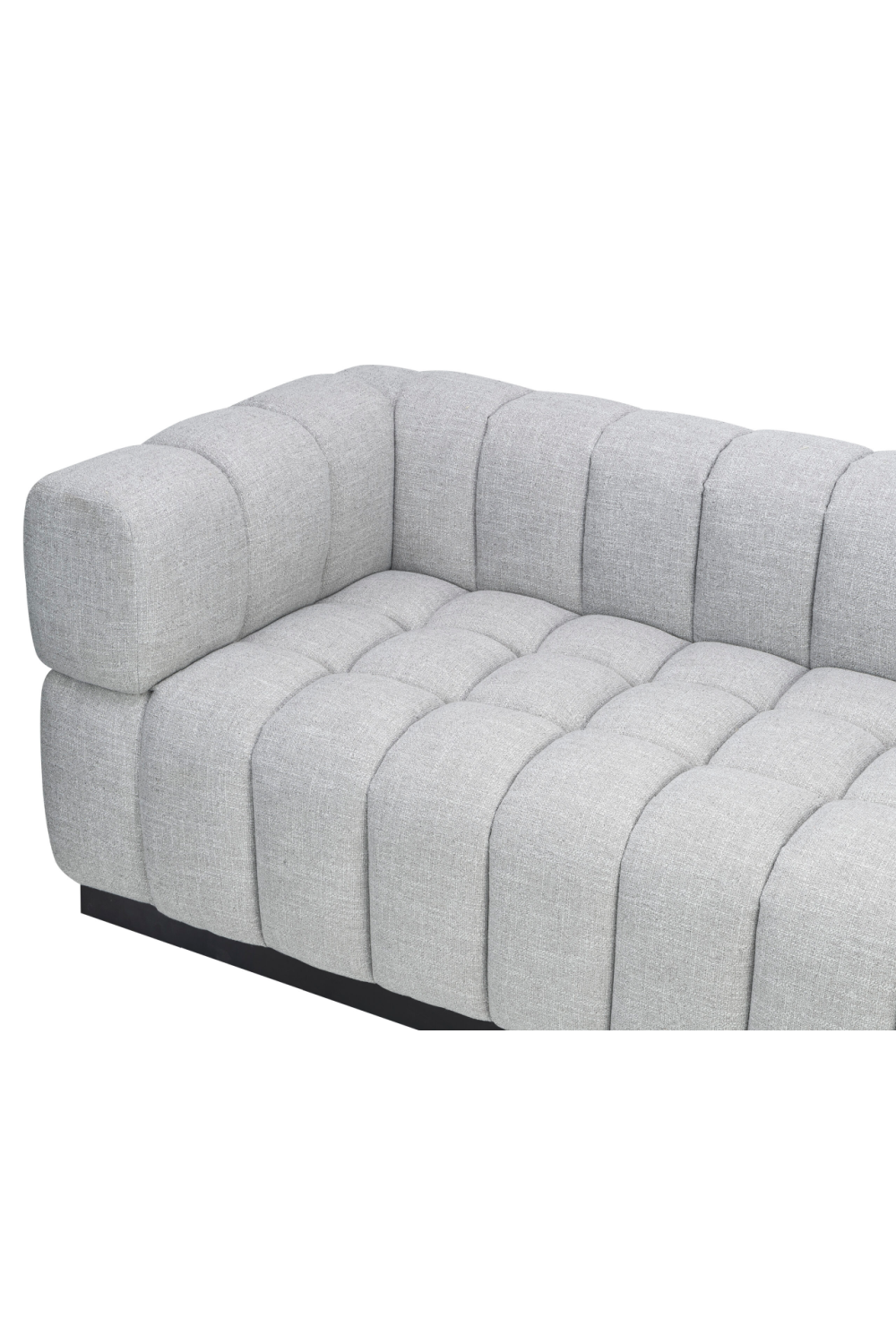 Light Gray Velvet Tufted Sofa | Liang & Eimil Marat | Oroa.com