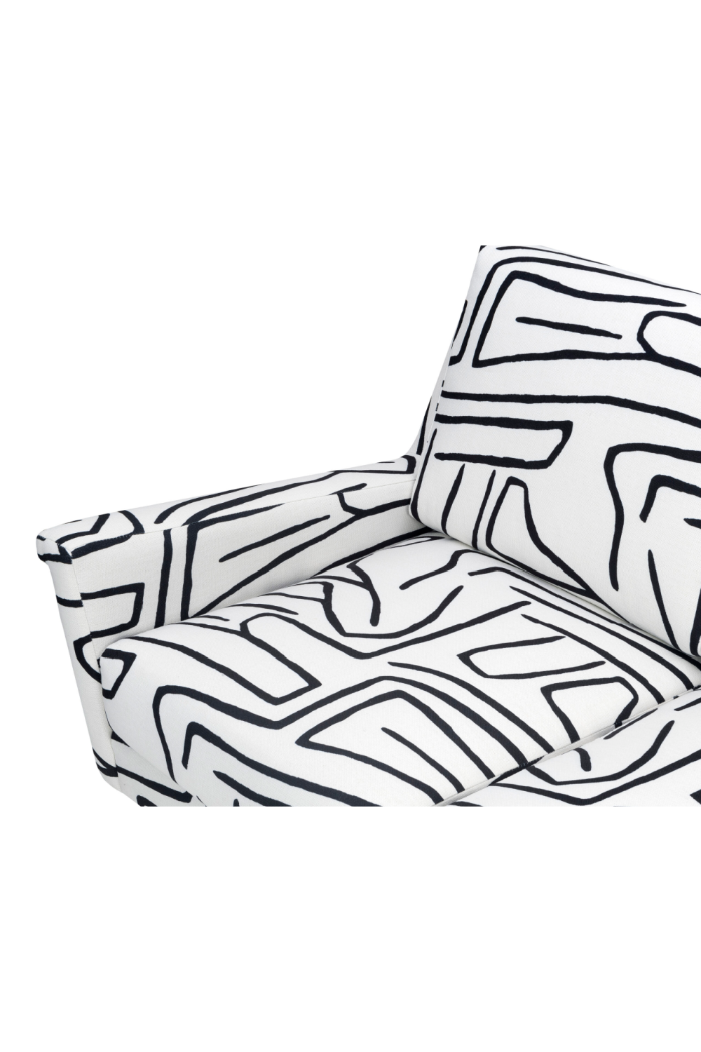 Zebra Print 3-Seater Sofa | Liang & Eimil Lidmar | Oroa.com