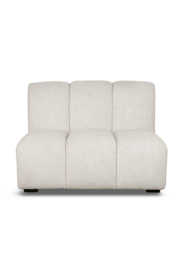 Sand Bouclé Single Unit Sofa | Liang & Eimil Ralph | Oroa.com