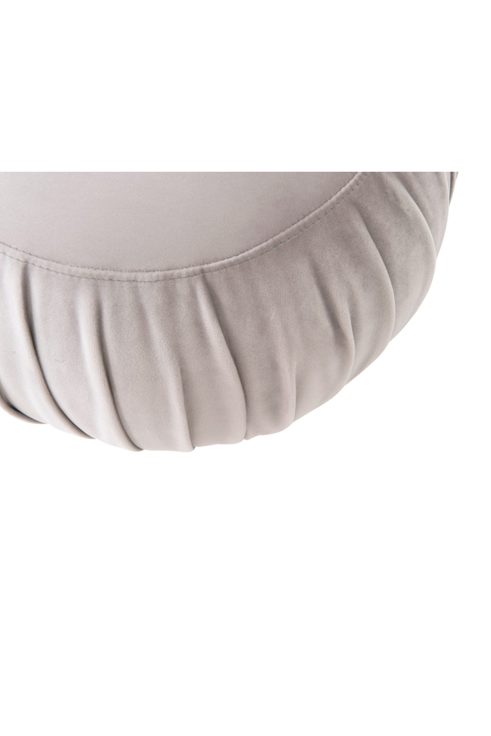Pleated Round Accent Stool | Liang & Eimil Charlie | OROA.com