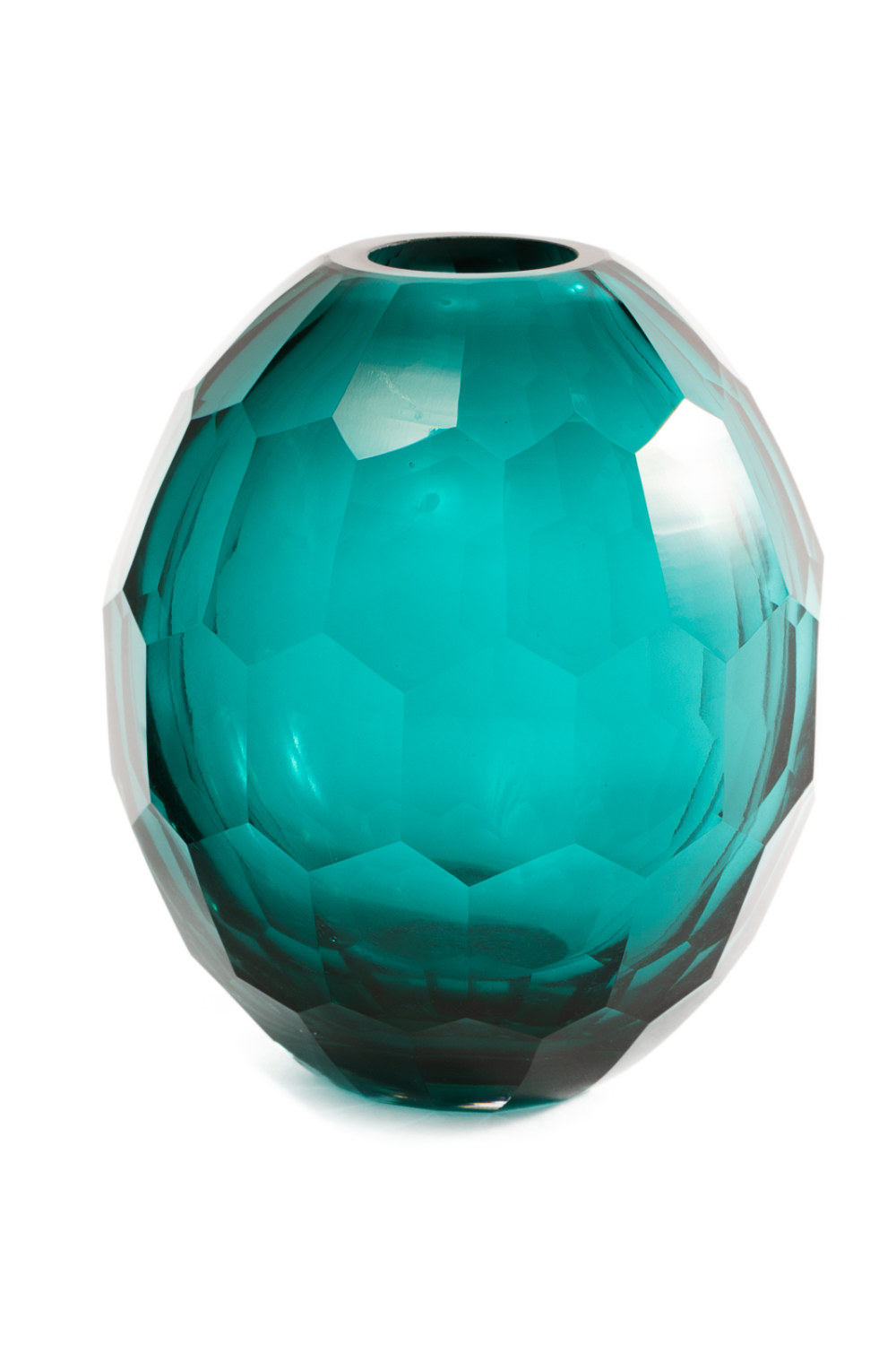 Turquoise Glass Vase | Liang & Eimil Teal | Oroa.com