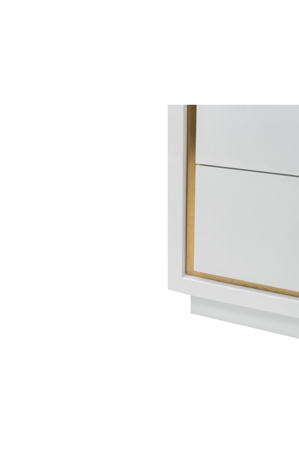 White Lacquered 3-Drawer Chest | Liang & Eimil Utopia | Oroa.com