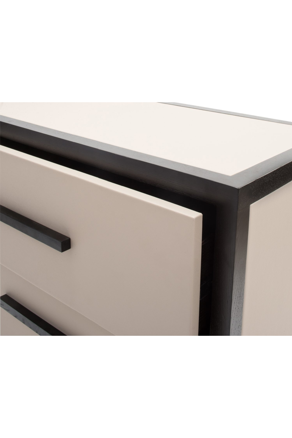 Beige Leather Chest of Drawers | Liang & Eimil Liza | OROA.com