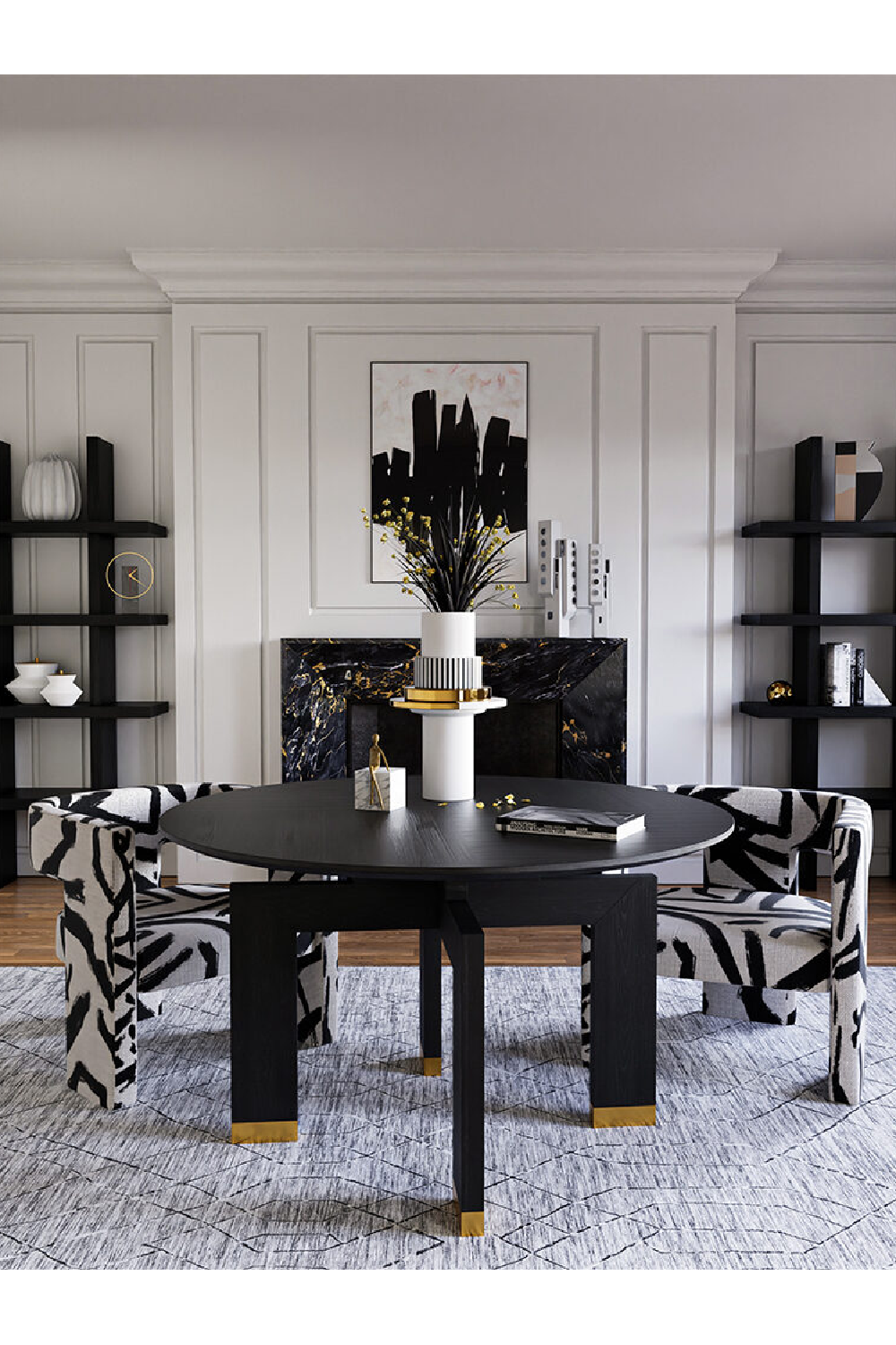 Black Oak Dining Table (M) | Liang & Eimil Ponte | Eichholtz Retailer