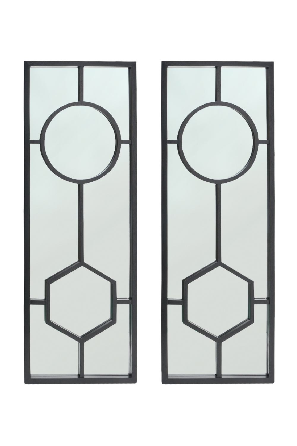 Geometrical Oak Framed Mirror | Liang & Eimil Sloan | OROA.com