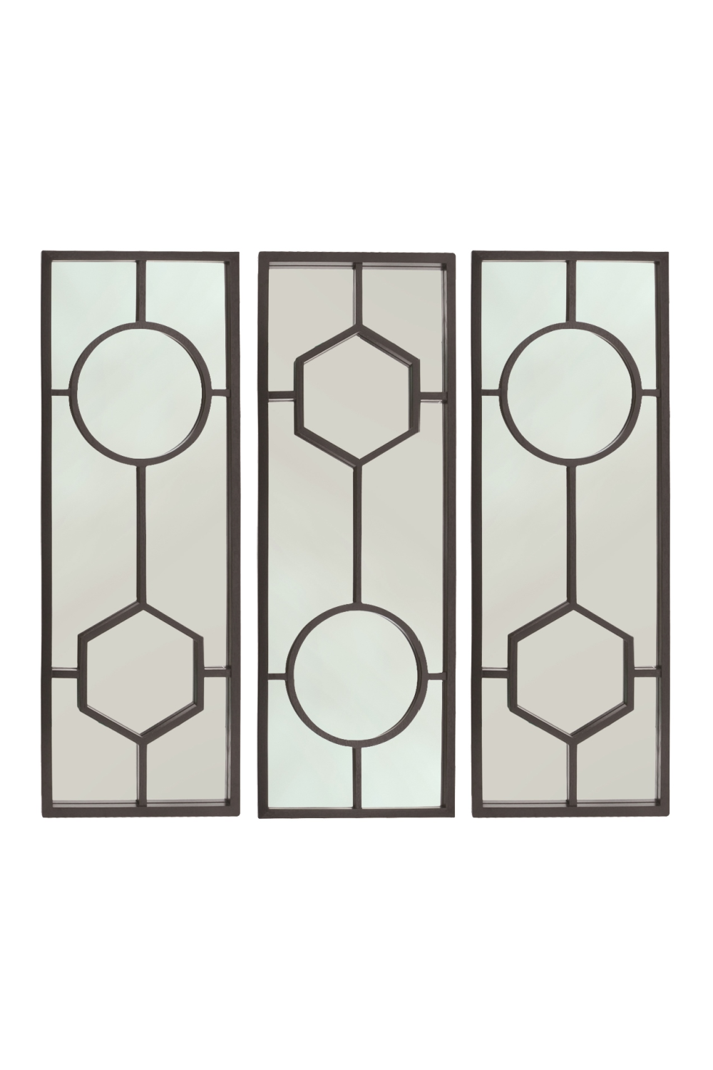 Geometrical Oak Framed Mirror | Liang & Eimil Sloan | OROA.com