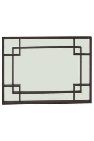 Rectangular Black Wood Mirror | Liang & Eimil Rochester | Oroa.com