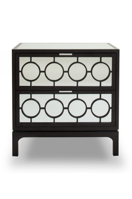 Mirrored Panel Bedside Table | Liang & Eimil Marriott | OROA.com