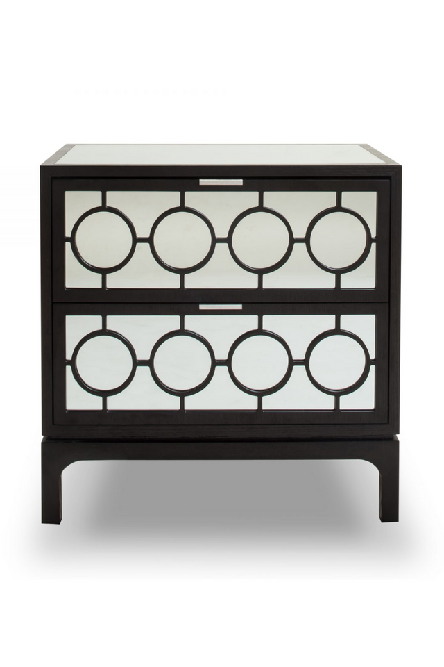 Mirrored Panel Bedside Table | Liang & Eimil Marriott | OROA.com