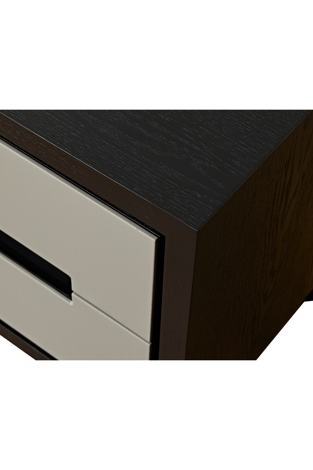 Leather Panel Bedside Table | Liang & Eimil Ardel | Oroa.com
