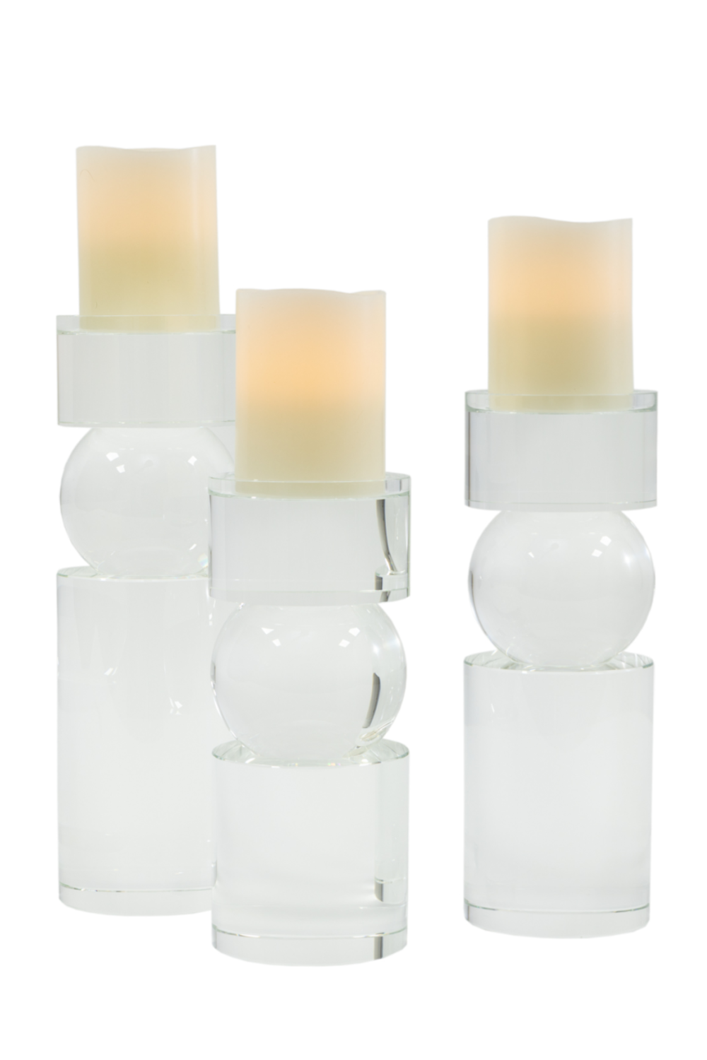 Glass Candle Holder (S) | Liang & Eimil Crystal I | Oroa.com