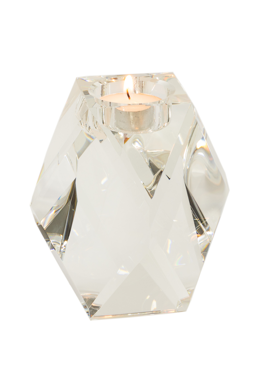 Crystal Tealight Holders (3) | Liang & Eimil Facette | Oroa.com