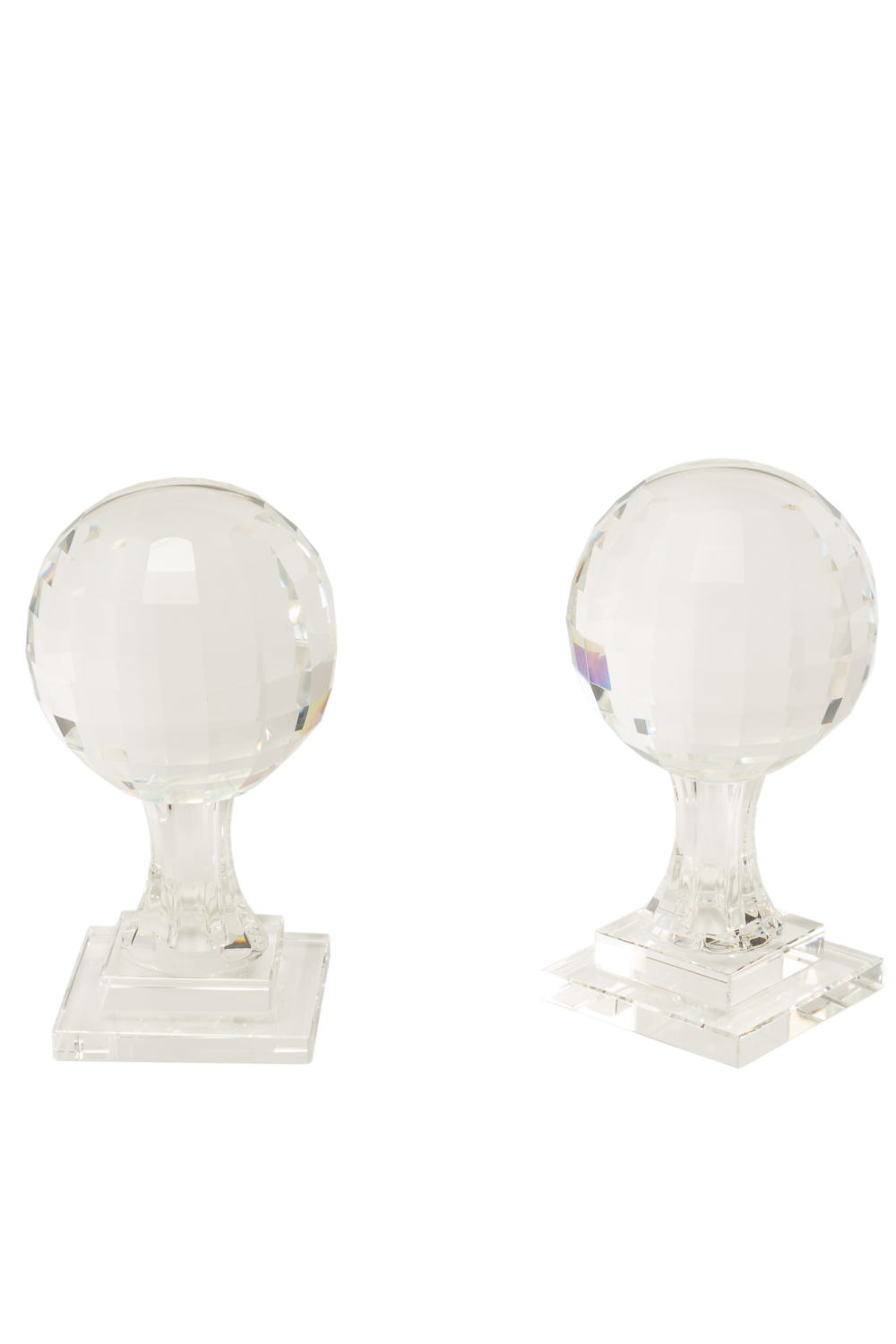 Crystal Glass Globe Bookends (2) | Liang & Eimil | Oroa.com