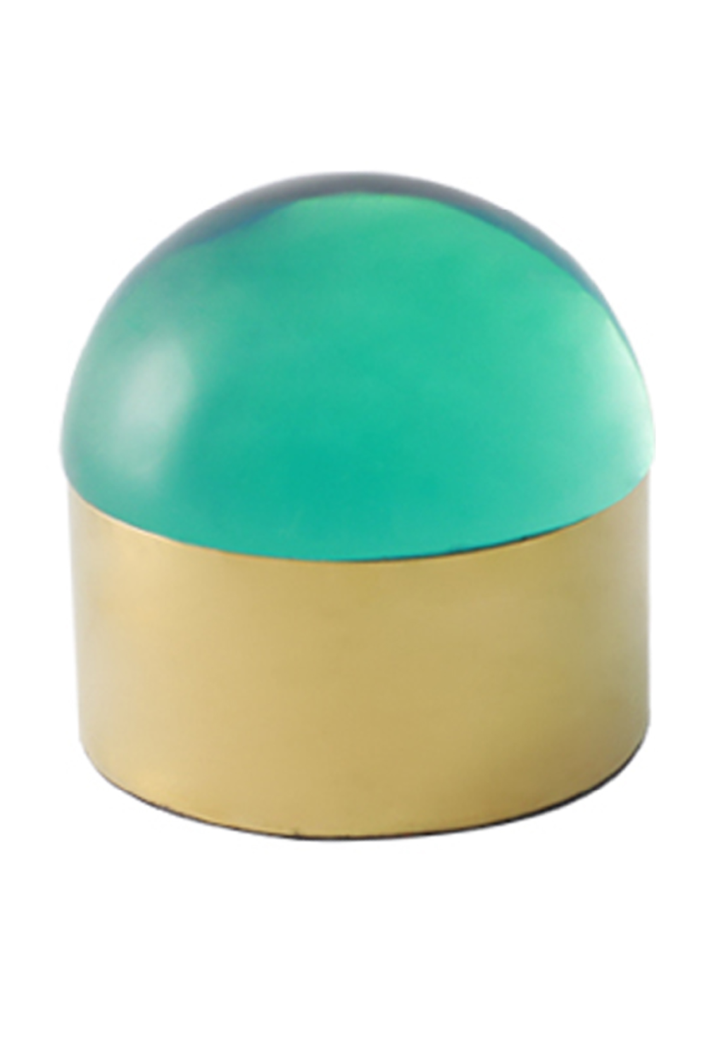 Green Gold Round Box II | Liang & Eimil Cabochon | Oroa.com