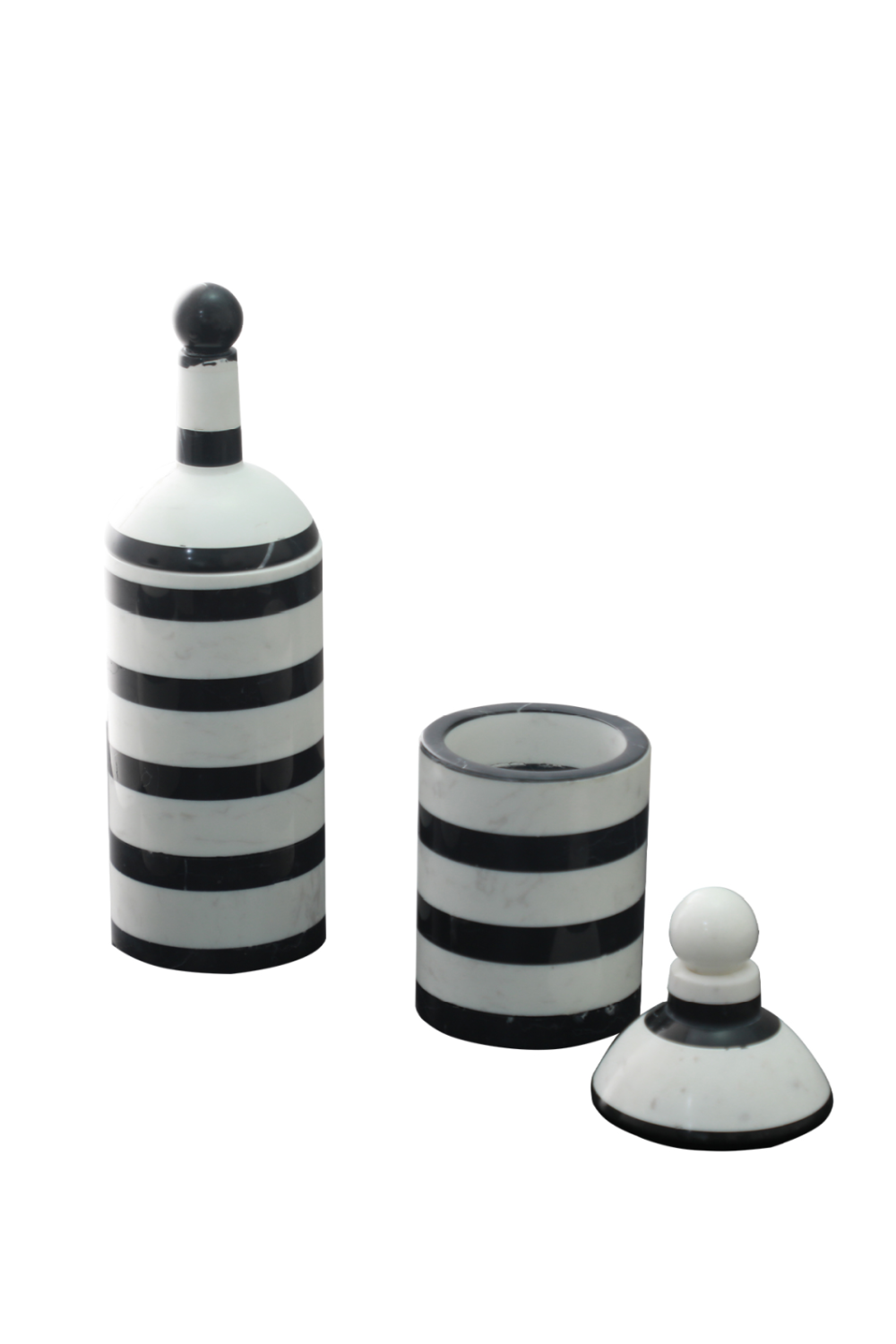 Striped Marble Jar | Liang & Eimil Albion I | Oroa.com