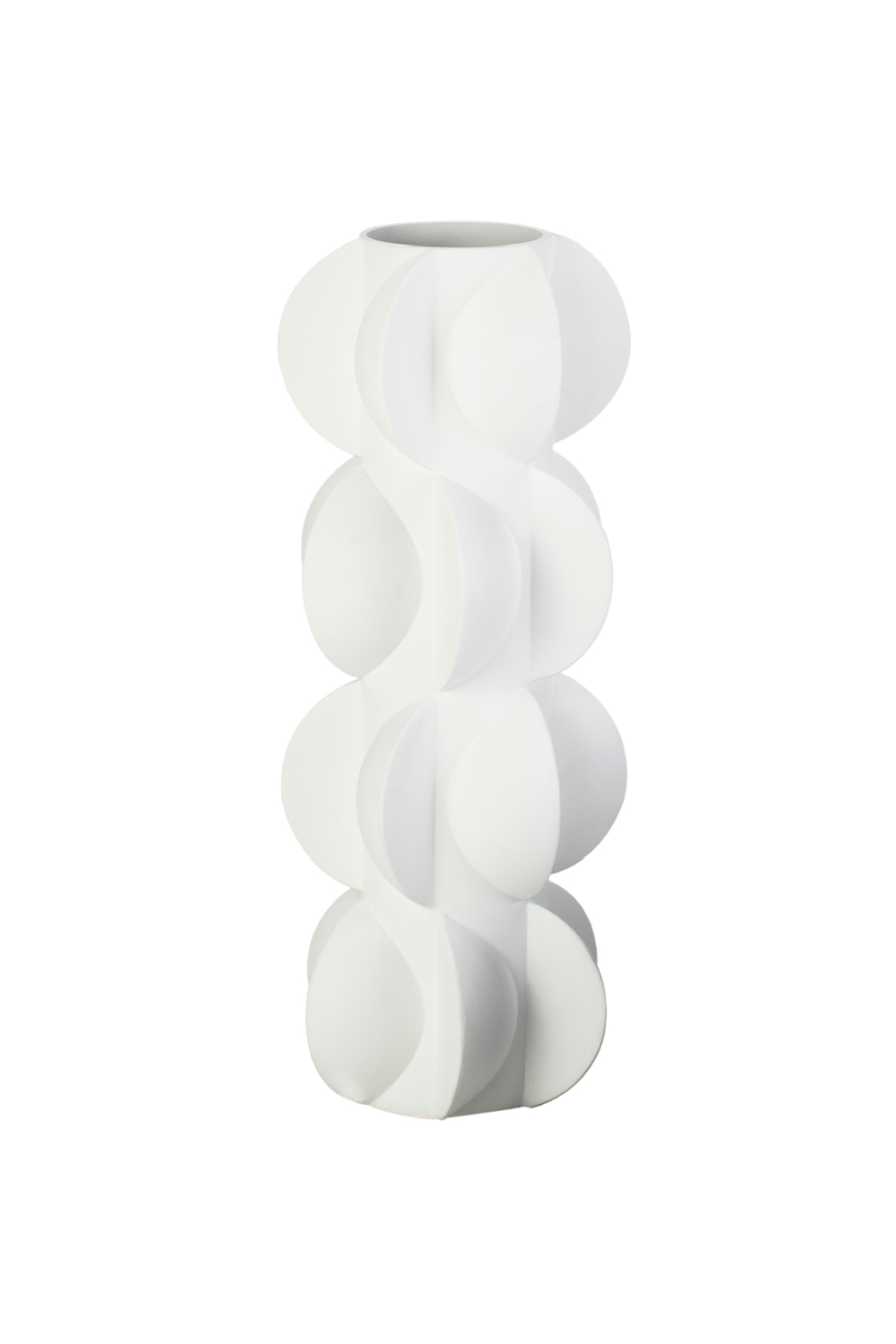 White Sculptural Vase | Liang & Eimil Pillaton I | Oroa.com