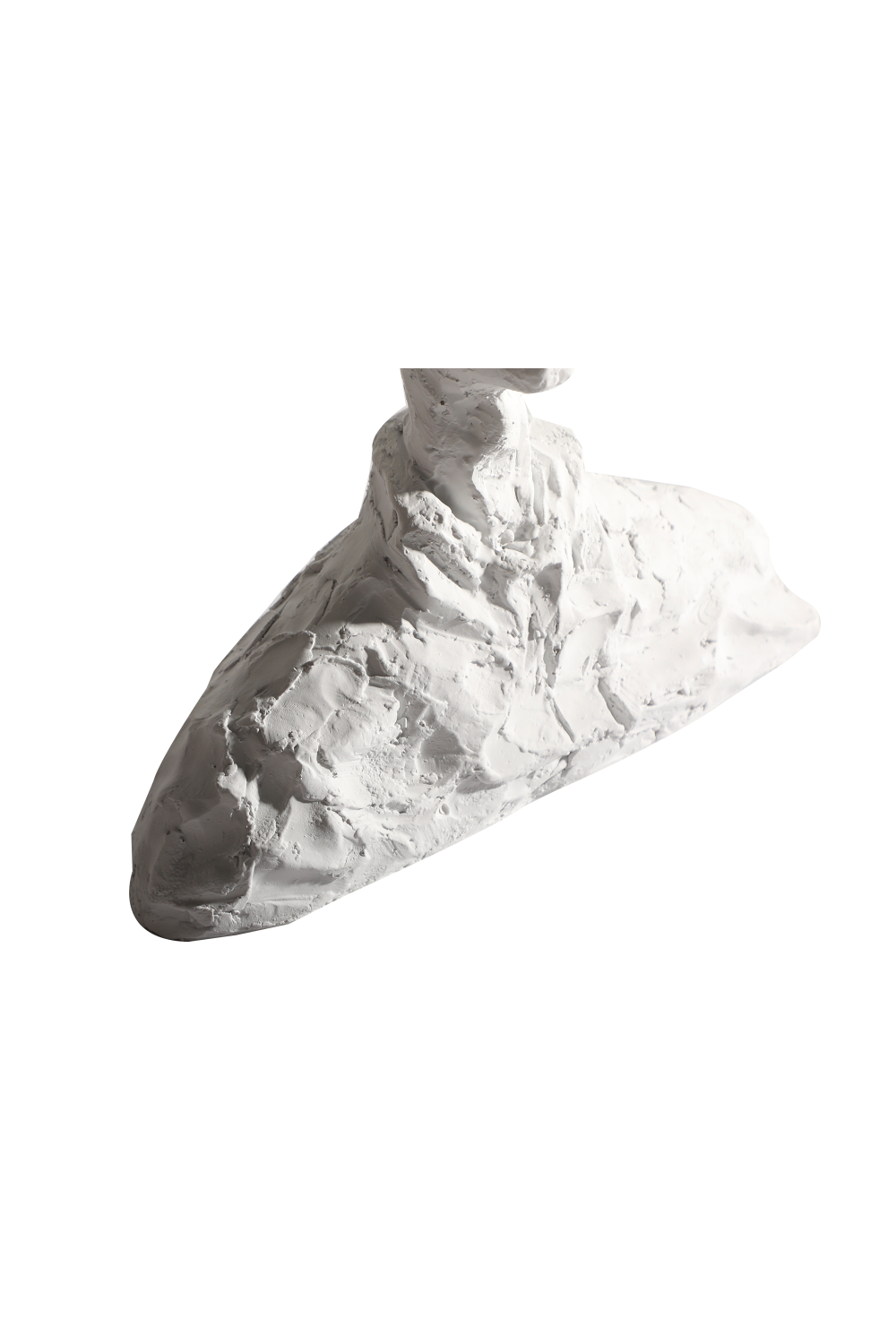 White Cement Man Head Sculpture | Liang & Eimil Barton | OROA.com