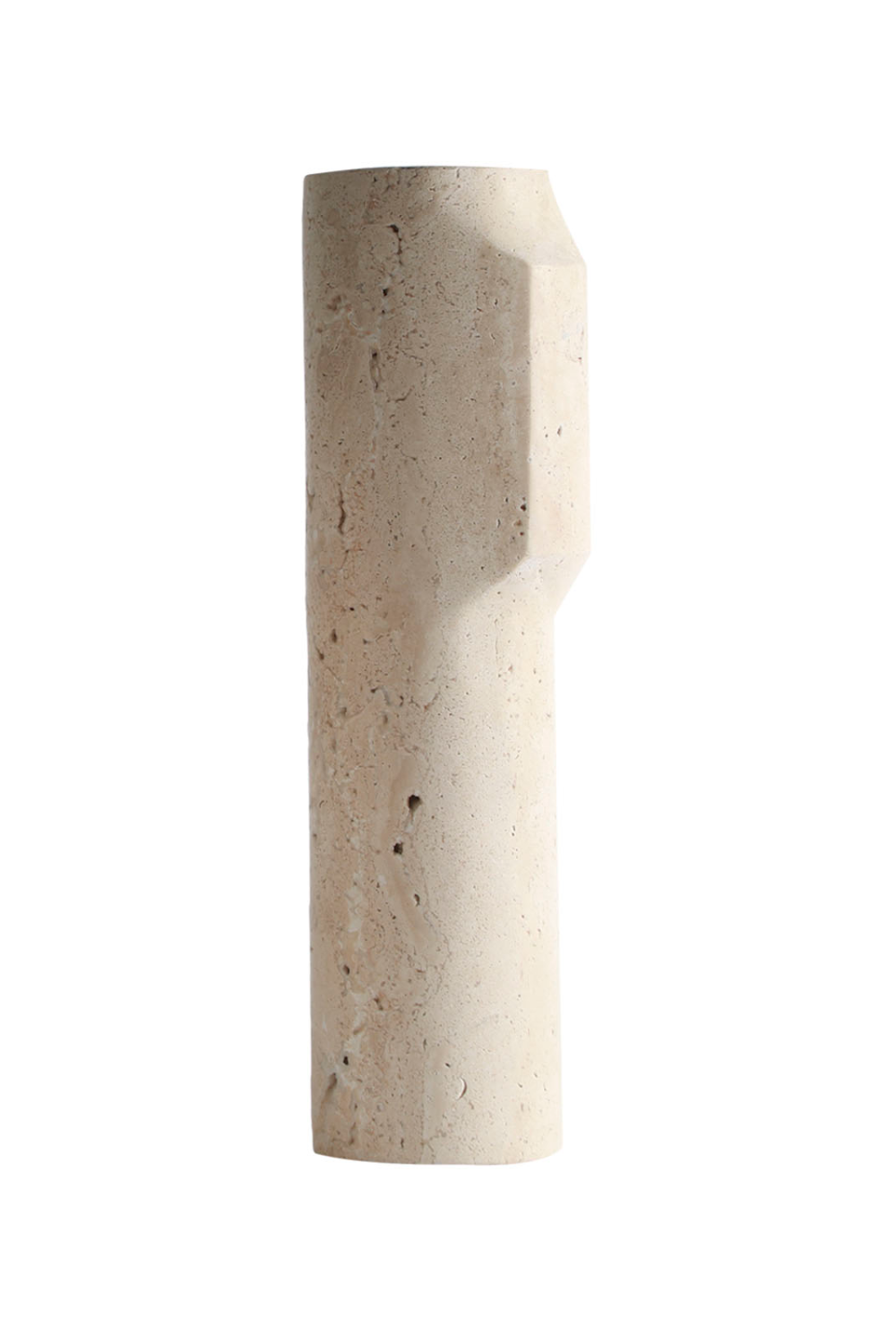 Beige Marble Vase L | Liang & Eimil Oakley | OROA.com