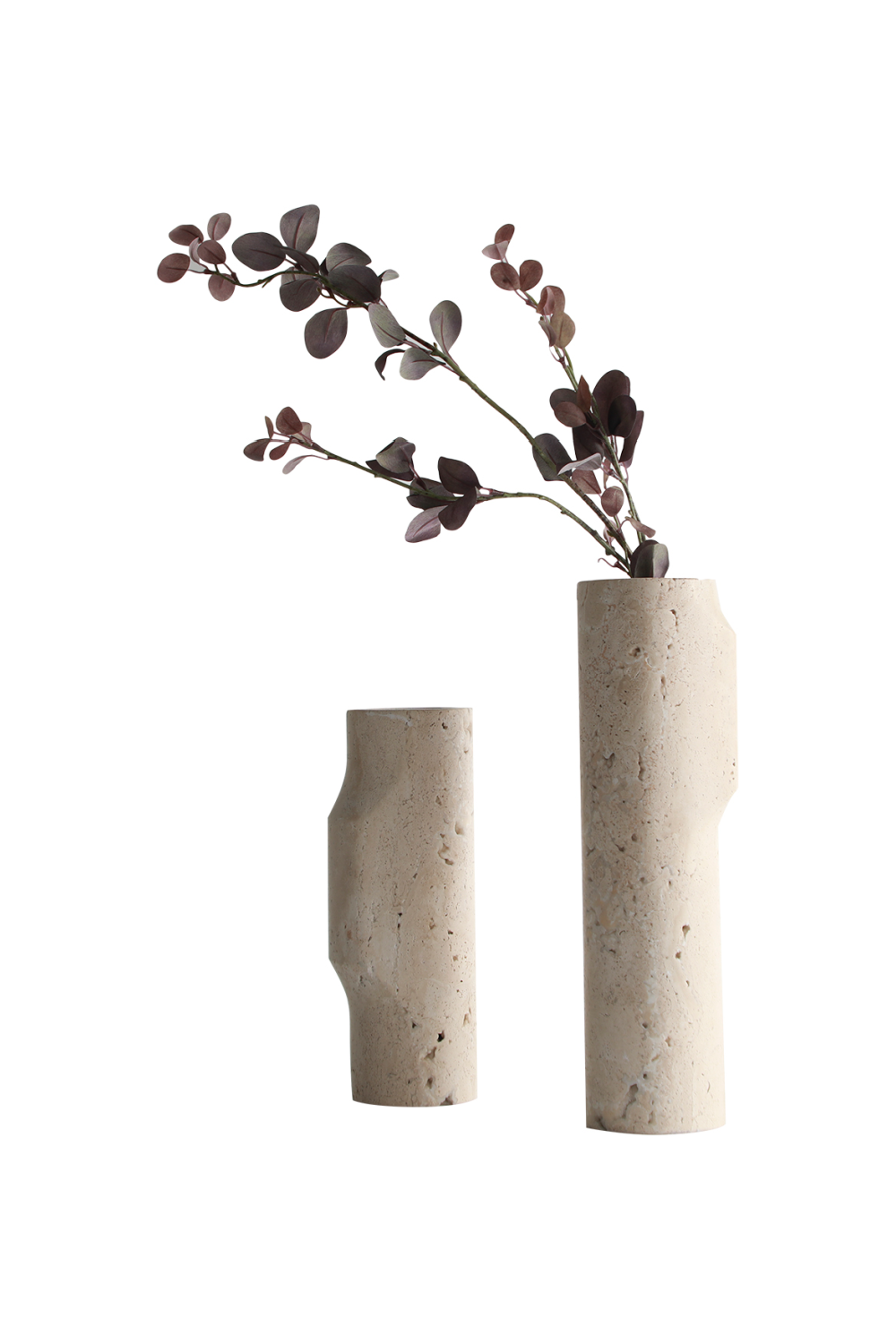 Beige Marble Vase L | Liang & Eimil Oakley | OROA.com