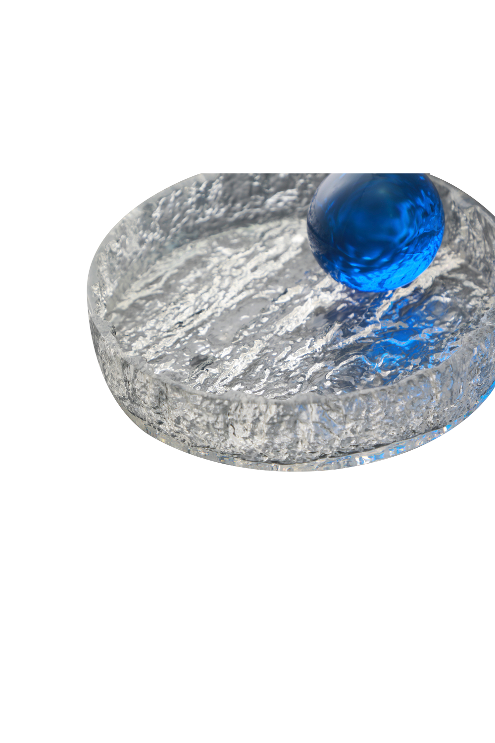 Clear Round Tray | Liang & Eimil Halkin | Oroa.com